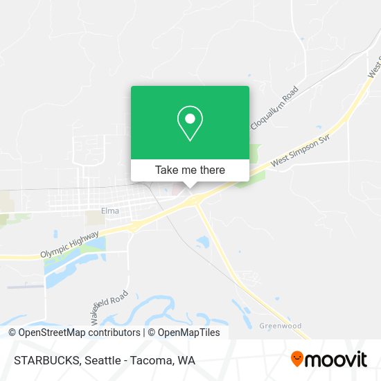 STARBUCKS map