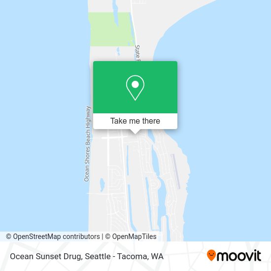 Ocean Sunset Drug map