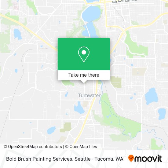 Bold Brush Painting Services map