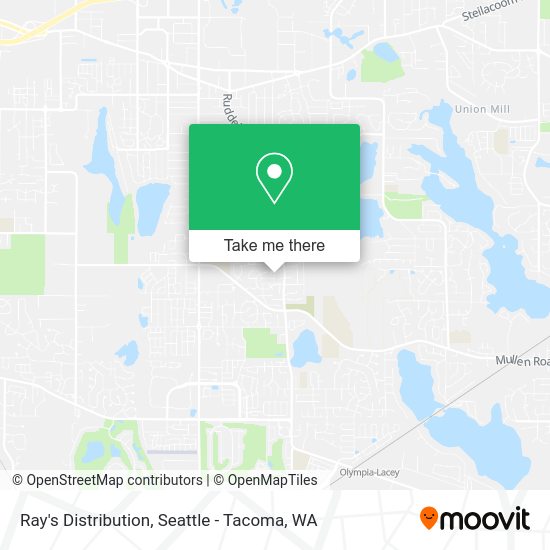 Ray's Distribution map