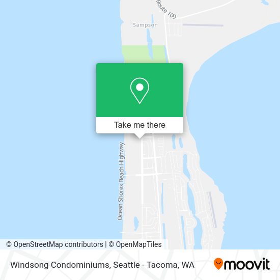 Mapa de Windsong Condominiums