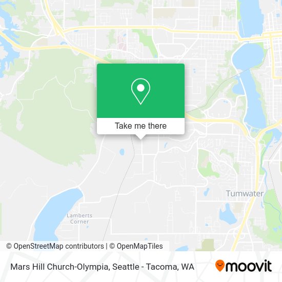 Mars Hill Church-Olympia map