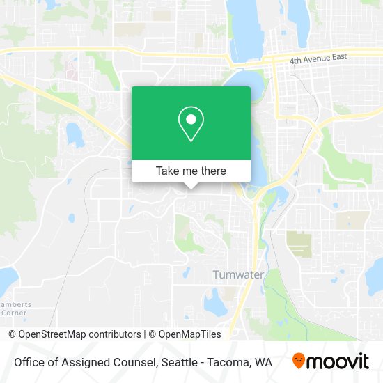 Office of Assigned Counsel map