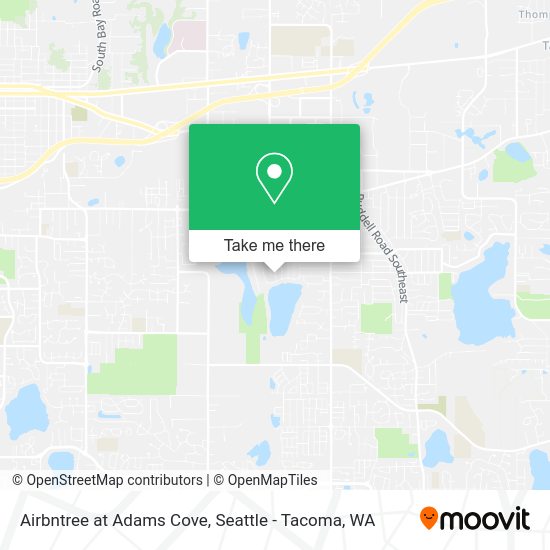 Mapa de Airbntree at Adams Cove