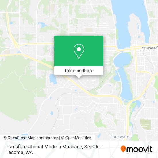 Transformational Modern Massage map
