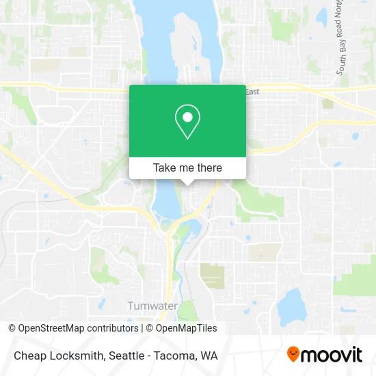 Cheap Locksmith map