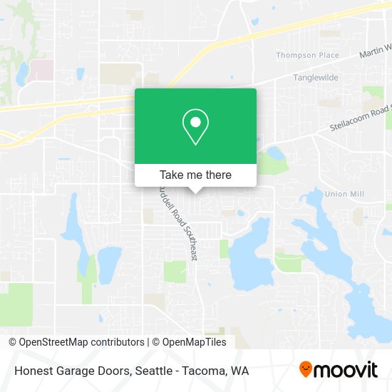 Honest Garage Doors map