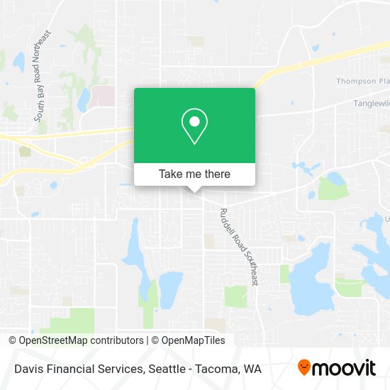 Mapa de Davis Financial Services