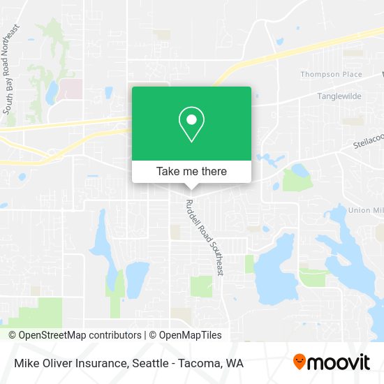 Mapa de Mike Oliver Insurance