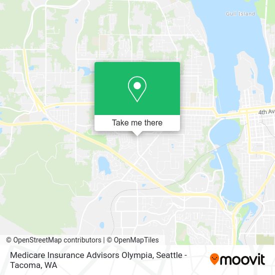 Medicare Insurance Advisors Olympia map