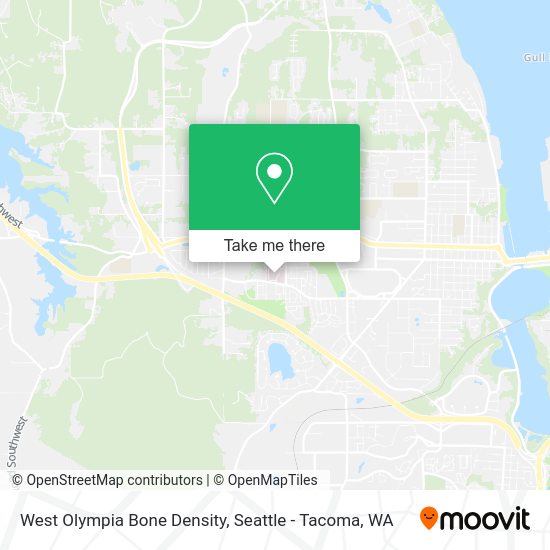West Olympia Bone Density map