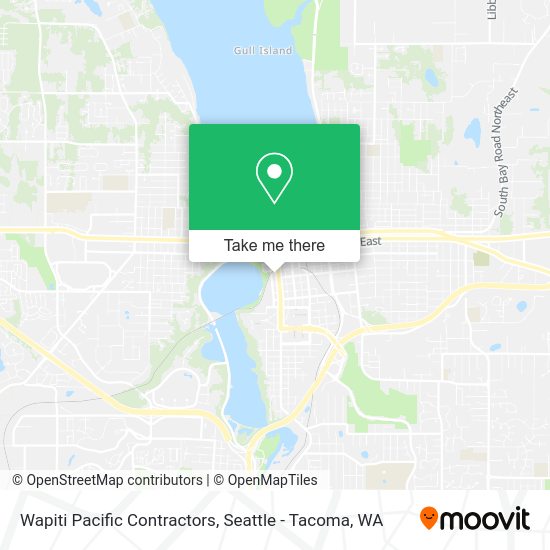 Mapa de Wapiti Pacific Contractors