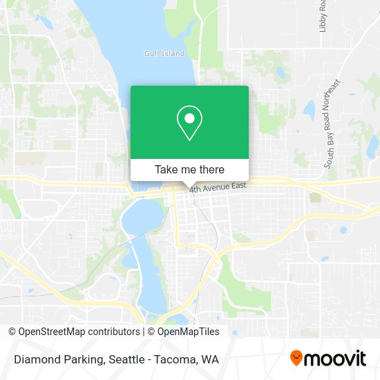 Diamond Parking map