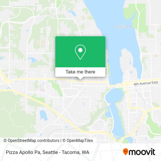 Pizza Apollo Pa map