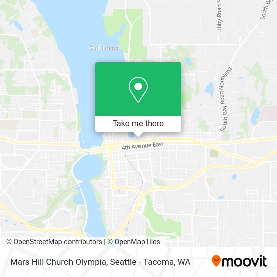 Mapa de Mars Hill Church Olympia