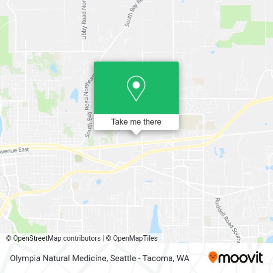 Mapa de Olympia Natural Medicine