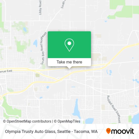 Olympia Trusty Auto Glass map