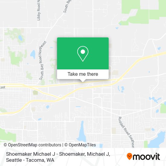 Mapa de Shoemaker Michael J - Shoemaker, Michael J