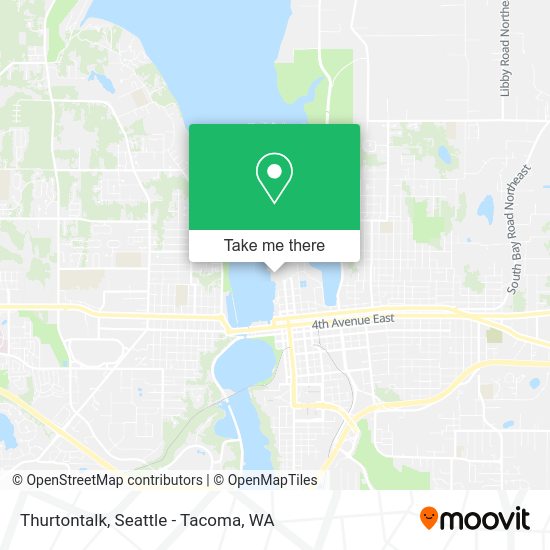 Thurtontalk map