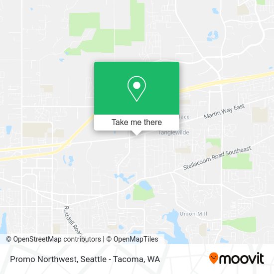 Mapa de Promo Northwest