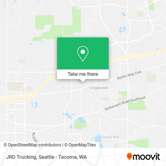 JRD Trucking map