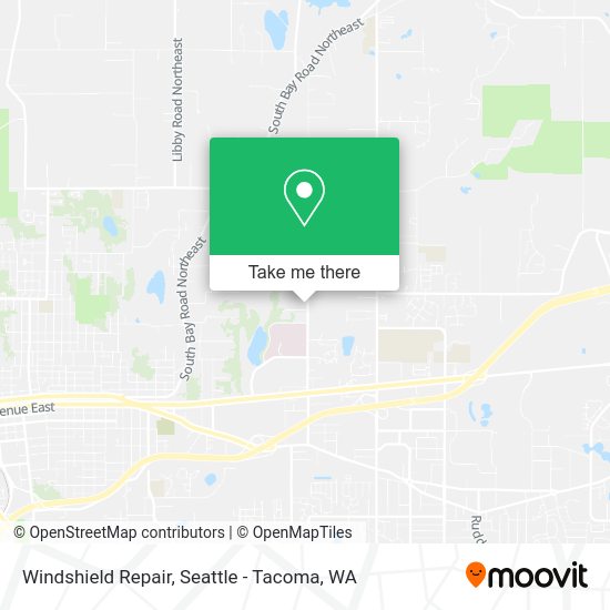 Mapa de Windshield Repair