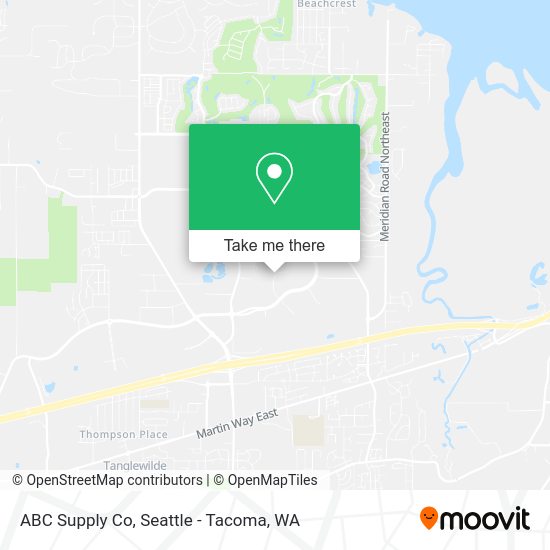 ABC Supply Co map