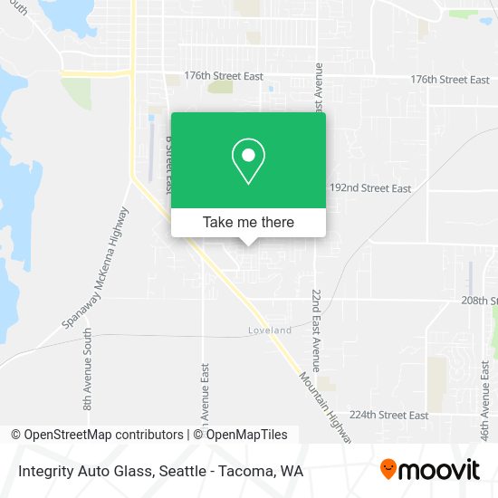 Integrity Auto Glass map