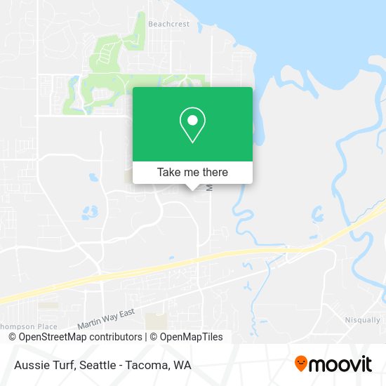 Mapa de Aussie Turf