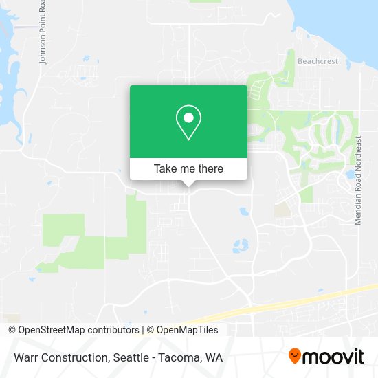 Warr Construction map