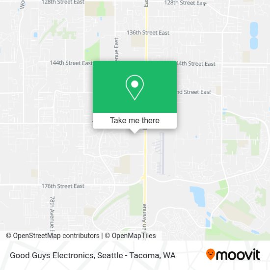 Mapa de Good Guys Electronics