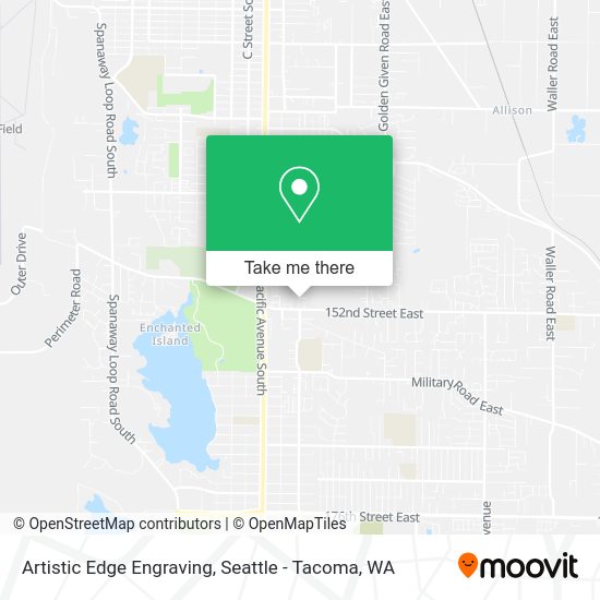 Artistic Edge Engraving map