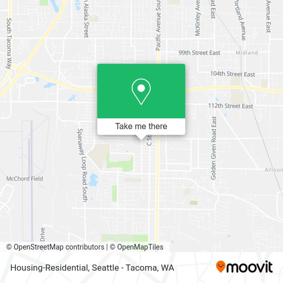 Housing-Residential map