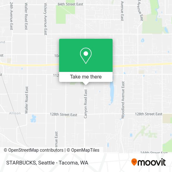 STARBUCKS map