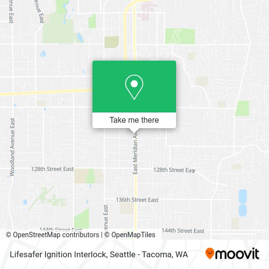 Mapa de Lifesafer Ignition Interlock