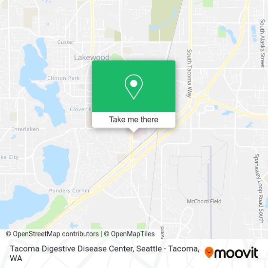 Tacoma Digestive Disease Center map