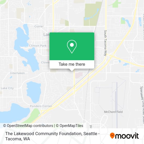 Mapa de The Lakewood Community Foundation