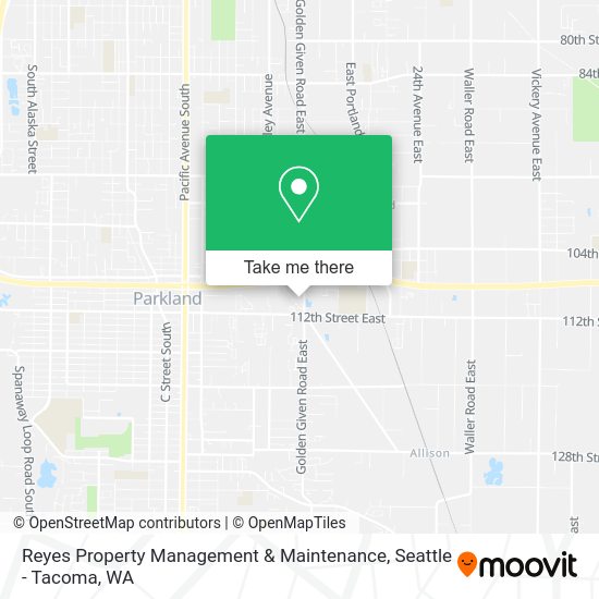 Reyes Property Management & Maintenance map