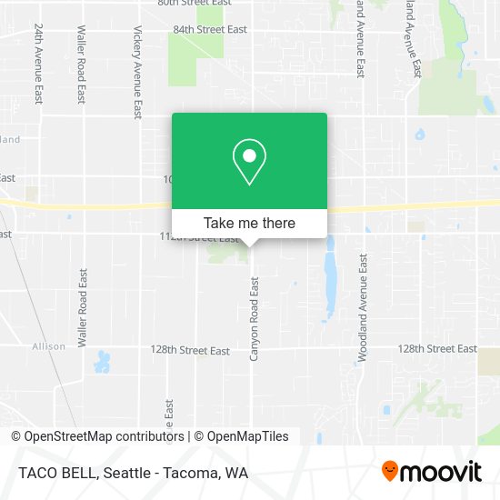 TACO BELL map