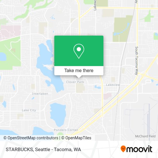 STARBUCKS map