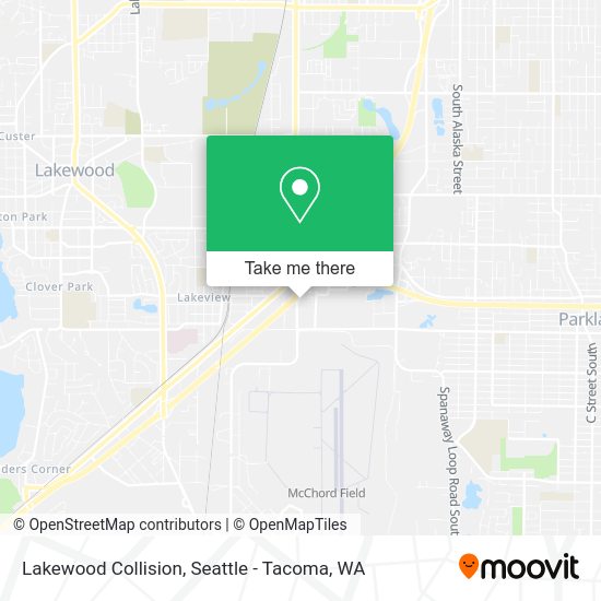 Lakewood Collision map