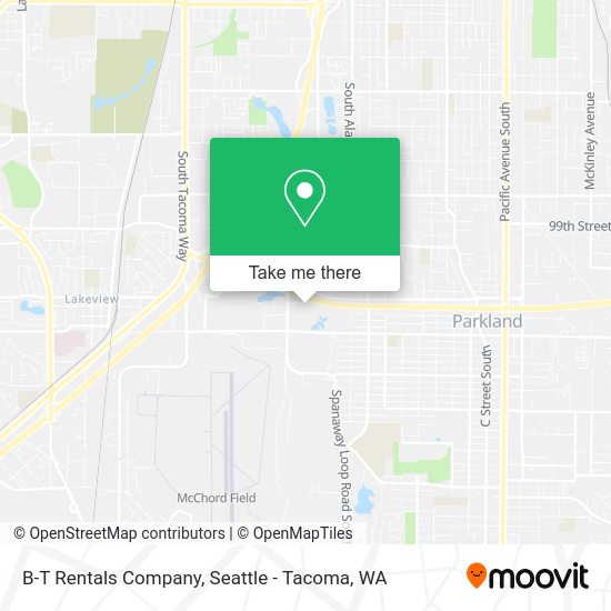 B-T Rentals Company map