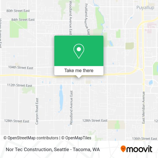 Mapa de Nor Tec Construction