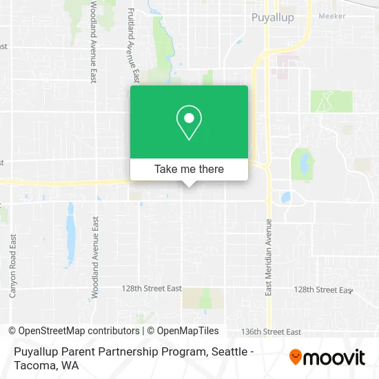 Mapa de Puyallup Parent Partnership Program