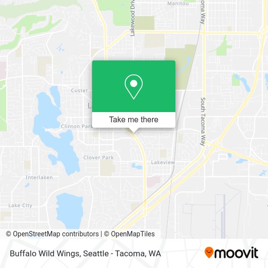 Mapa de Buffalo Wild Wings