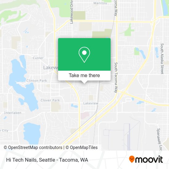 Hi Tech Nails map
