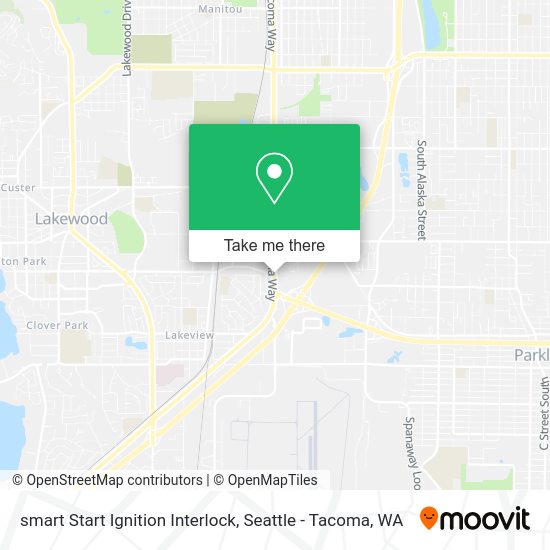 Mapa de smart Start Ignition Interlock