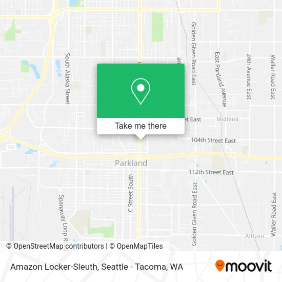 Mapa de Amazon Locker-Sleuth