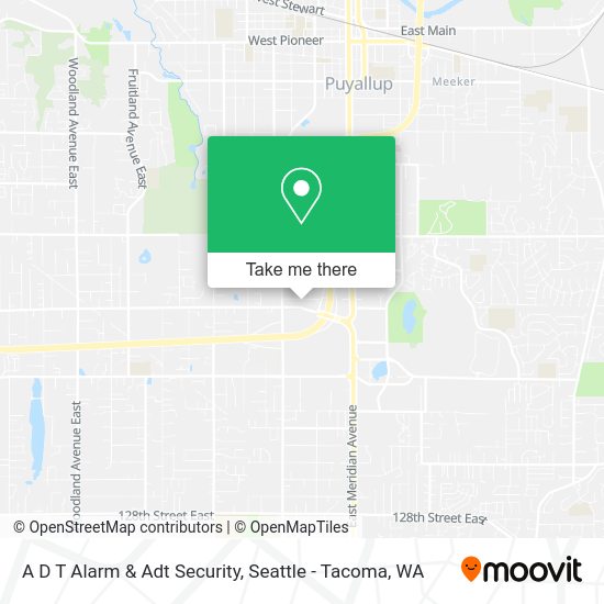 Mapa de A D T Alarm & Adt Security
