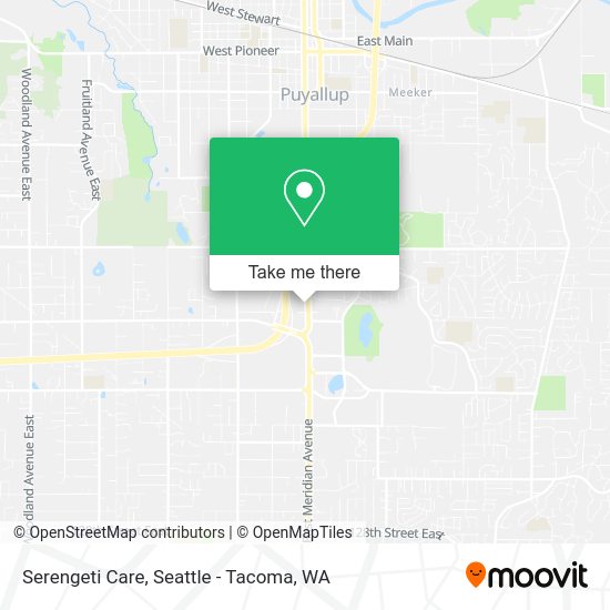 Serengeti Care map